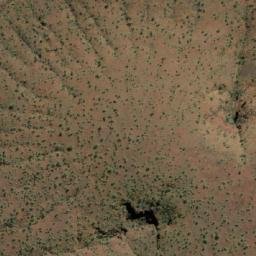 Satellite imagery of Wittenoom Gorge Mine, AU