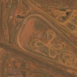 Satellite imagery of Cloudbreak Mine, AU