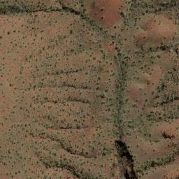 Satellite imagery of Mount Hanwright, AU