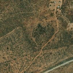 Satellite imagery of Sepalamoriri Hill, BW
