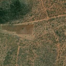 Satellite imagery of Senthane Hill, BW