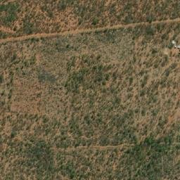 Satellite imagery of Senthane Hill, BW