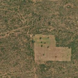 Satellite imagery of Ramodiele Hill, BW