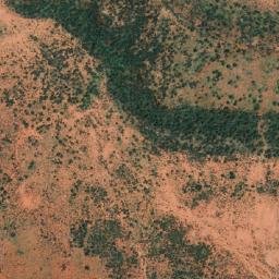 Satellite imagery of Djambidjimba Mesa, AU