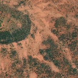Satellite imagery of Djambidjimba Mesa, AU
