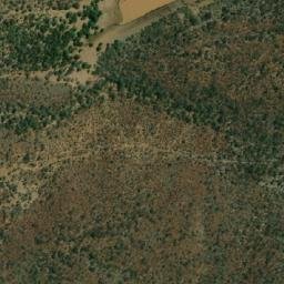 Satellite imagery of Mamolwane Hill, BW
