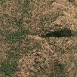 Satellite imagery of Tloupye Hill, BW