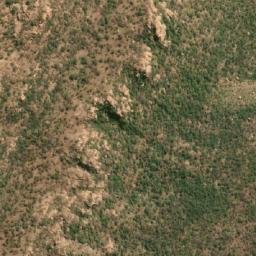 Satellite imagery of Tloupye Hill, BW