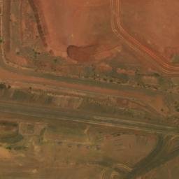 Satellite imagery of Christmas Creek Mine, AU