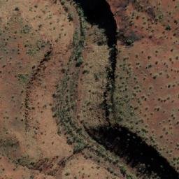 Satellite imagery of Yampire Gorge, AU