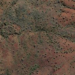 Satellite imagery of Yampire Gorge, AU