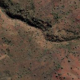Satellite imagery of Yampire Gorge, AU