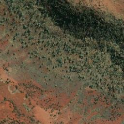 Satellite imagery of Red Hill, AU