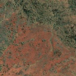 Satellite imagery of Red Hill, AU