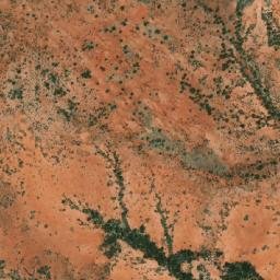Satellite imagery of Red Hill, AU