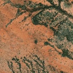 Satellite imagery of Red Hill, AU