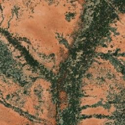 Satellite imagery of Red Hill, AU