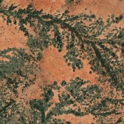 Satellite imagery of Red Hill, AU
