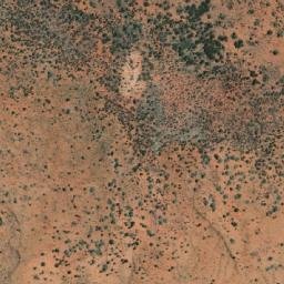 Satellite imagery of Mount Caroline, AU