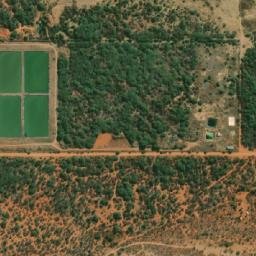 Satellite imagery of Majwana-a-Diphiri Hill, BW