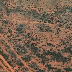 Satellite imagery of Mount Caroline, AU