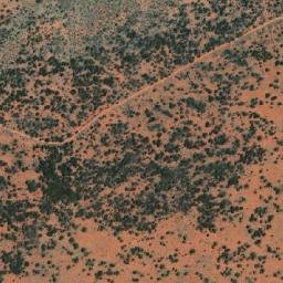 Satellite imagery of Mount Caroline, AU