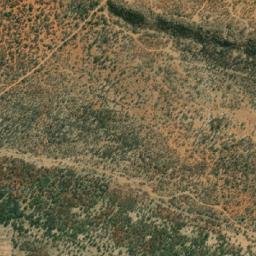 Satellite imagery of Majwana-a-Diphiri Hill, BW