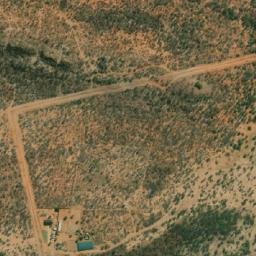 Satellite imagery of Majwana-a-Diphiri Hill, BW