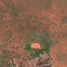 Satellite imagery of Cheetara Rock, AU