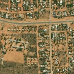 Satellite imagery of Khurumela Hill, BW