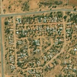 Satellite imagery of Khurumela Hill, BW