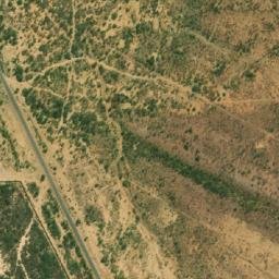 Satellite imagery of Malekokopu Hill, BW