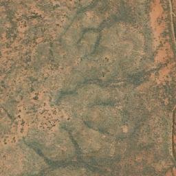 Satellite imagery of Centipede Hill, AU