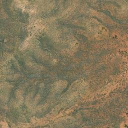 Satellite imagery of Centipede Hill, AU