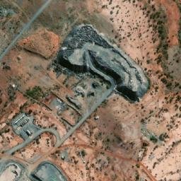 Satellite imagery of Paulsen Mine, AU