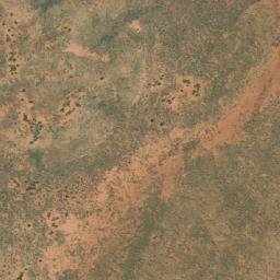 Satellite imagery of Centipede Hill, AU