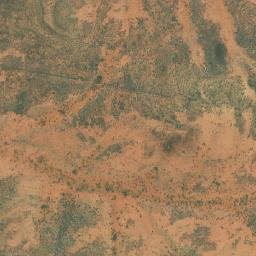 Satellite imagery of Centipede Hill, AU