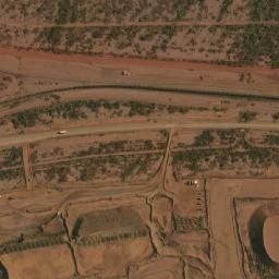 Satellite imagery of Brockman 4 Mine, AU