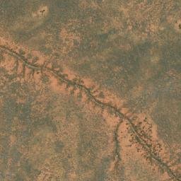 Satellite imagery of Centipede Hill, AU
