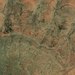 Satellite imagery of Mount Bruce, AU