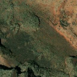 Satellite imagery of Mount Bruce, AU