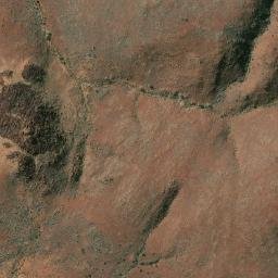 Satellite imagery of Mount Hubert, AU