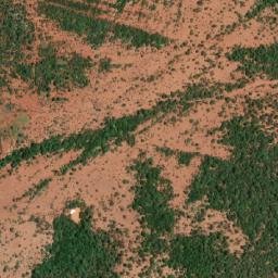Satellite imagery of Mmasephanka Hill, BW