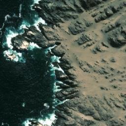 Satellite imagery of Punta Tames, CL