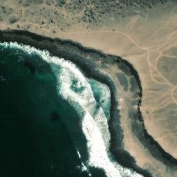 Satellite imagery of Punta Tames, CL