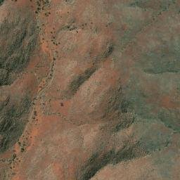 Satellite imagery of Mount Elizabeth, AU