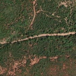Satellite imagery of Kutswe Pass, BW