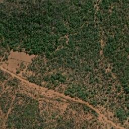 Satellite imagery of Tsokong Hill, BW