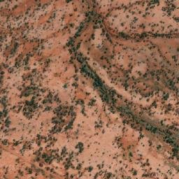 Satellite imagery of Red Hill, AU