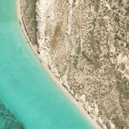 Satellite imagery of Point Cloates, AU